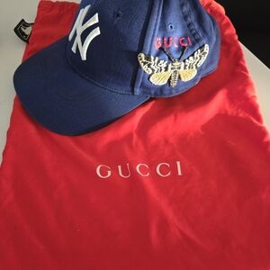 Gucci Blue Baseball Cap